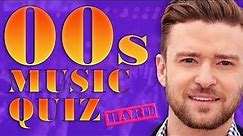 BIG HITS OF THE 00s | MUSIC QUIZ | Guess the song | Difficulty HARD