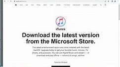 Download and Install iTunes on Windows