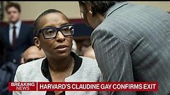 Harvard President Gay Resigns Amid Controversies