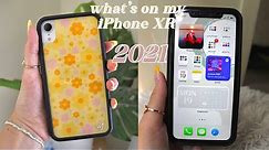 what's on my iphone XR *ios 14*