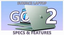 Surface Laptop Go 2 | SPECS & FEATURES