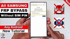 Samsung Galaxy S21 Ultra Tips and Tricks | FRP Bypass Samsung | All Samsung FRP Bypass -1 Click Tool