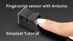 How to use Fingerprint sensor with Arduino | Fingerprint Sensor with esp32
