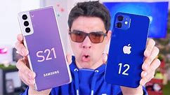 ESTO ES UNA PALIZA!!!!!!! Samsung S21 o iPhone 12
