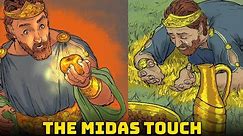 King Midas And The Golden Touch (The Curse of Greed) - Animated version - Greek Mythology