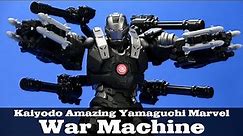 Amazing Yamaguchi War Machine Marvel Avengers Kaiyodo Revoltech Action Figure Review