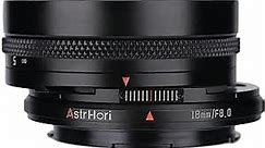 AstrHori 18mm F8 Full Frame Wide Angle Lens & Shift Lens Manual Prime Architecture Landscape Lens for Sony E Mount Mirrorless Camera A5000,A6000,A6500,A6600,NEX-3,NEX-5,NEX-7,A7,A9,NEX-6,etc.
