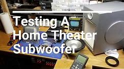 How To Test Your Home Theater Subwoofer