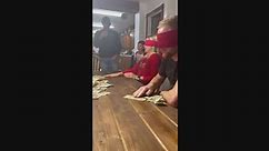 Family Plays Mouse Trap Cash Grab Game