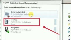 How To Fix Speaker Problem Solve | Speaker Sound Not Working | In Computer | Pc