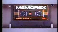 Memorex Audio Cassettes 1982