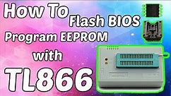 How To Flash BIOS, Program EEPROM with TL866 Programmer, Laptop Repair