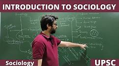Lec1: What is Sociology? - An Introduction (Part-I) #Sociology #UPSC #NET #JRF
