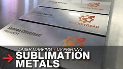 Sublimation Printing on Metal | UV Printing on Metal | Sublimation Metals