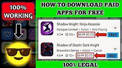 How to Download Paid Apps for Free[Legal]
