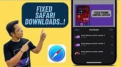 5 Ways to Fix Safari Not Downloading Files in iOS 17 on iPhone & iPad