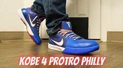 Nike Kobe 4 Protro Philly On Feet Review