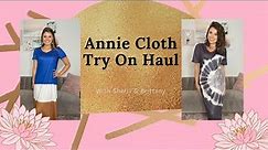 Annie Cloth Try On Haul | A Sister Fashion Show