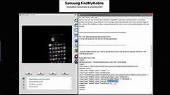 Samsung FindMyMobile Service Vulnerabilities Demonstration