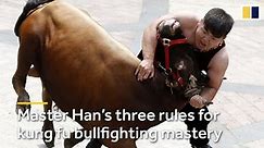 Master Han’s three rules for kung fu bullfighting mastery