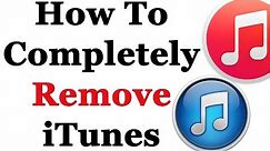 How To Completely Remove iTunes From Windows 7 & 8