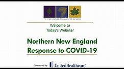 TSLCA Webinar: Northern New England Response to COVID-19 4.14.2020