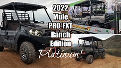 2022 Kawasaki Mule Pro-FXT Ranch Edition Platinum