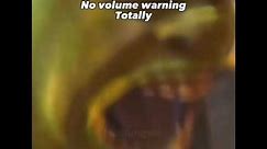 No volume warning