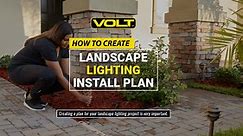 How to Create a Landscape Lighting Installation Plan