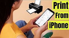 How To Print From iPhone 15, 15 Pro Max & any iPhone