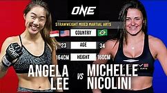Angela Lee vs. Michelle Nicolini | Full Fight Replay