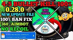 Pubg lite 0.27.0 zero recoil new config file // high damage 360° aimbot main I'd safe free config