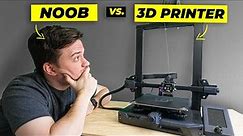 How Easy is 3D Printing ACTUALLY? (Ender 3 S1 Review)