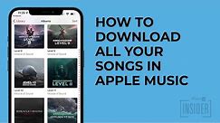How To Download All Your Songs in Apple Music to Your iPhone (iOS 16)
