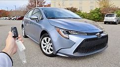 2022 Toyota Corolla LE: Start Up, Walkaround, POV, Test Drive and Review