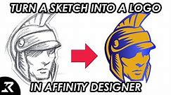 How to Turn a Sketch Into a Logo Using Affinity Designer