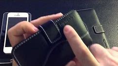 Review of Fliptroniks Black Panther Leather Wallet Case for the iPhone 5s and Samsung Galaxy Note 3