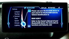 BMW i3 Bluetooth Pairing iPhone | BMW Genius How-To