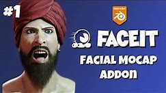 FaceIt Tutorial 1: Facial Mocap & ShapeKeys addon [Blender]