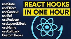 React Hooks in ONE Video 2022 [ EASIEST Explanation ] | React JS Tutorial
