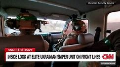 Thermal images show how Ukraine's elite sniper unit targets Russian soldiers