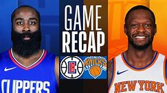 Game Recap: Knicks 111, Clippers 97