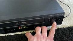 Working Sony SLV-N51 Hi-Fi 4-Head Stereo VCR VHS Player