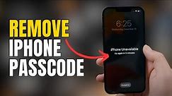 How to Remove iPhone Passcode Without Knowing it