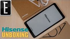 Hisense A9 Dual-SIM E INK Smartphone 2022 Release | Unboxing