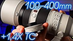 Sony 100-400mm GM + 1.4x Teleconverter Review