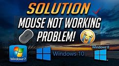 How to Fix Mouse Not Working Problem in Windows PC [Windows 10/8/7]