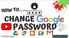 How to Change Google Password