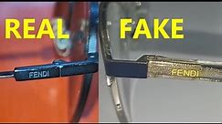 Fendi sunglasses real vs fake. How to spot original Fendi eyewear