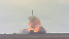 Russian ICBM 36M2 Nuclear Missile Launch Sequence